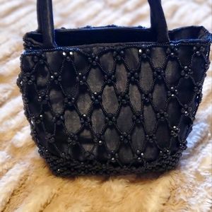 Beaded evening bag Vintage 80s